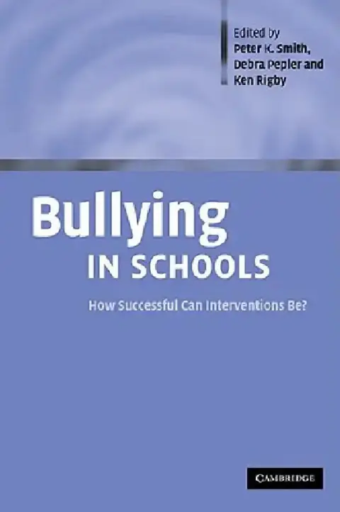 Cover of Bullying in Schools