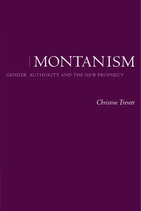 Cover of Montanism