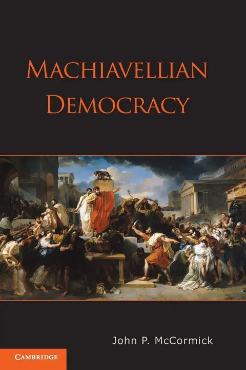 Cover of Machiavellian Democracy
