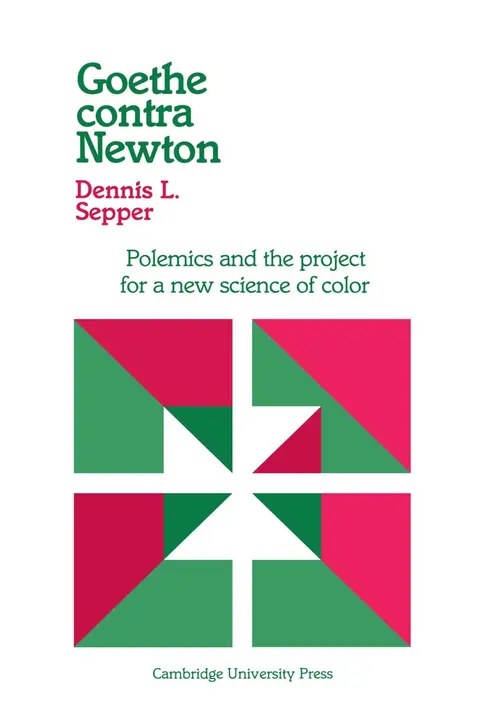 Cover of Goethe contra Newton
