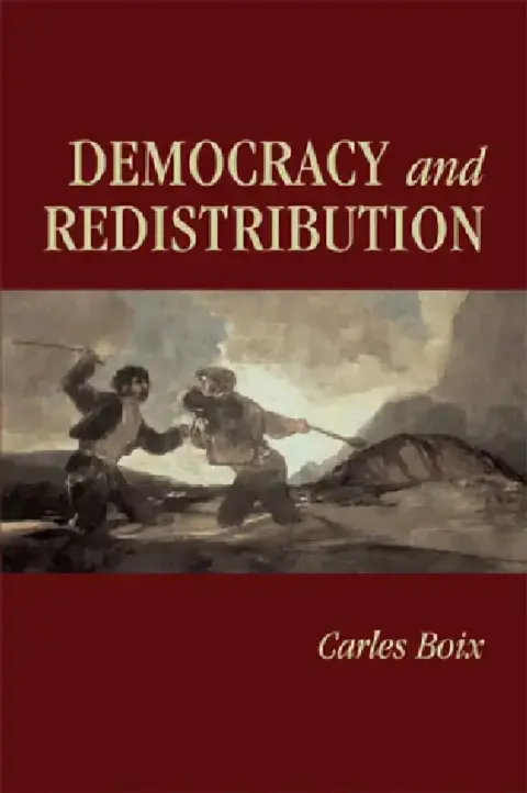 Cover of Democracy and Redistribution