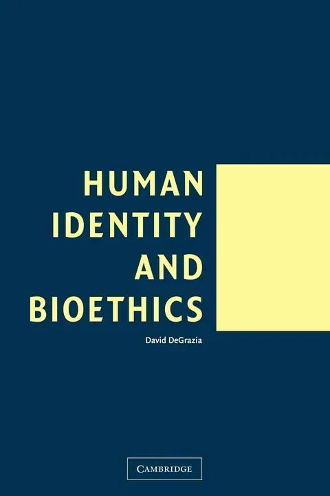 Cover of Human Identity and Bioethics