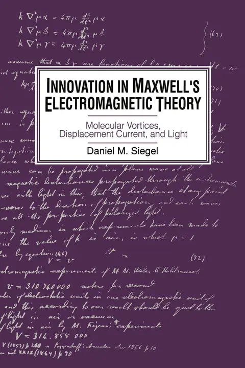 Cover of Innovation in Maxwell's Electromagnetic Theory