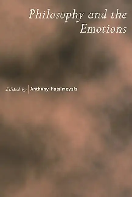 Cover of Philosophy and the Emotions