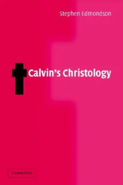 Cover of Calvin's Christology