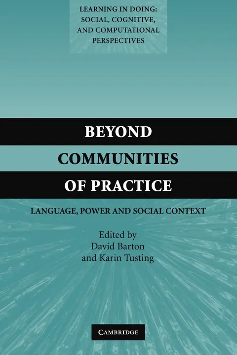 Cover of Beyond Communities of Practice