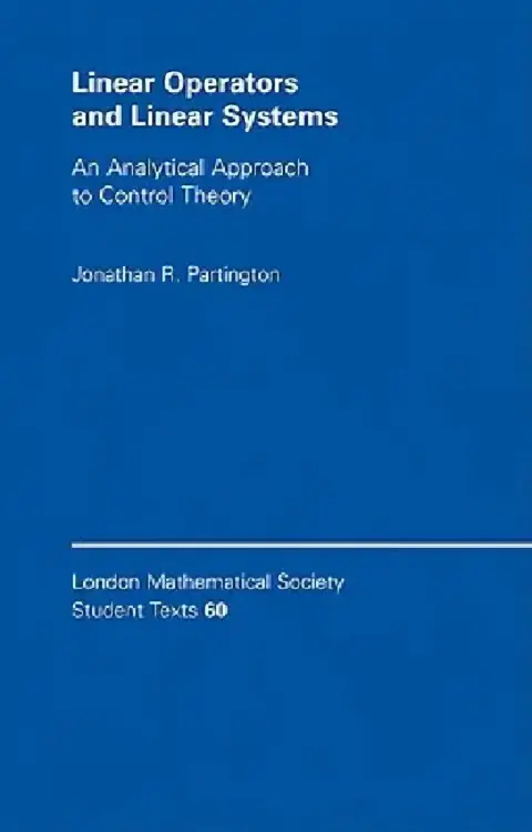 Cover of Linear Operators and Linear Systems