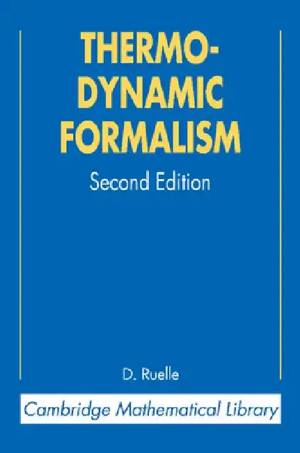 Cover of Thermodynamic Formalism