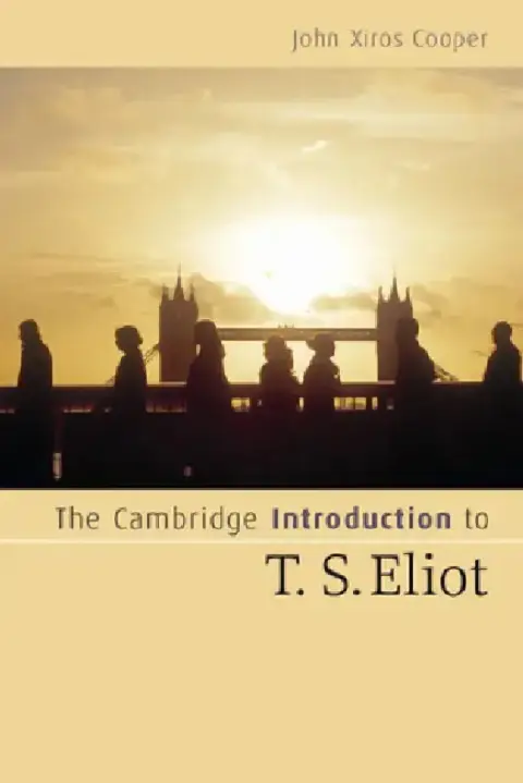 Cover of The Cambridge Introduction to T. S. Eliot