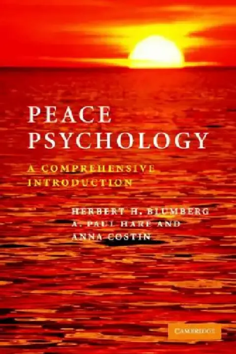 Cover of Peace Psychology