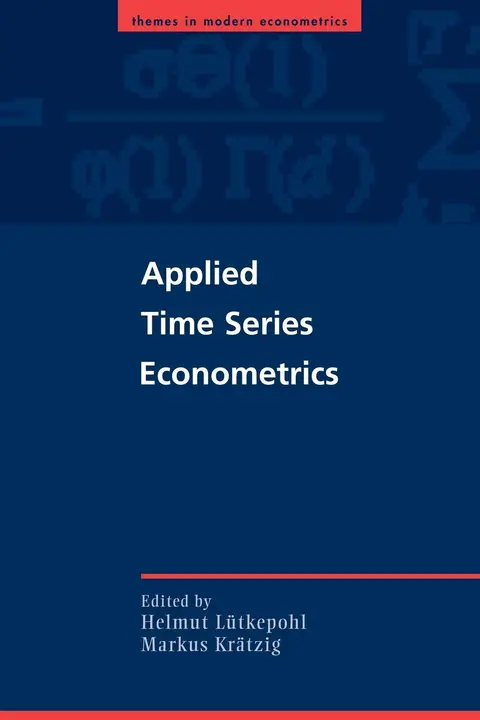 Cover of Applied Time Series Econometrics