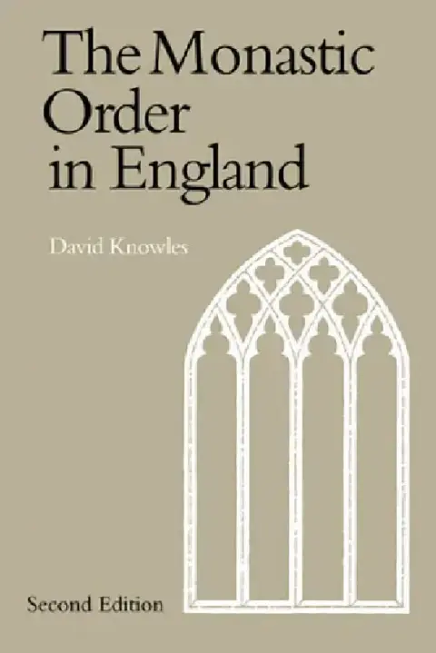 Cover of The Monastic Order in England