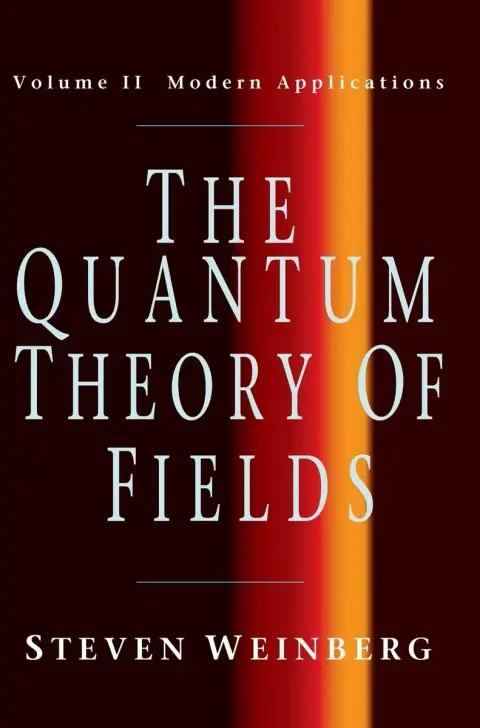 Cover of The Quantum Theory of Fields