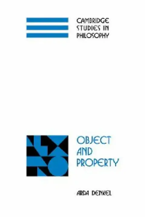 Cover of Object and Property