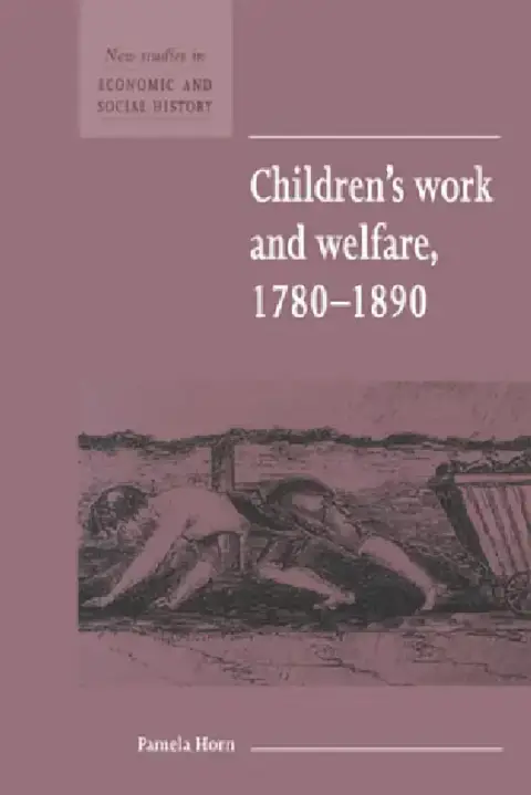 Cover of Children's Work and Welfare 1780 1890