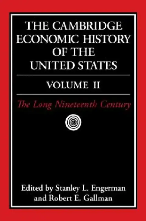 Cover of The Cambridge Economic History of the United States