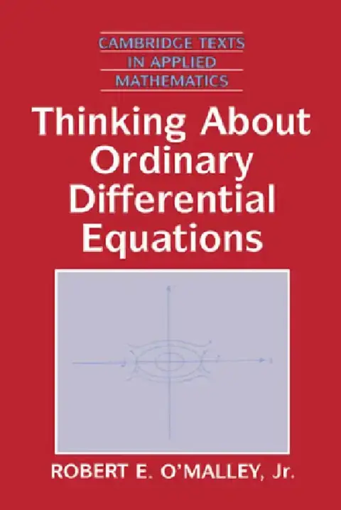 Cover of Thinking about Ordinary Differential Equations