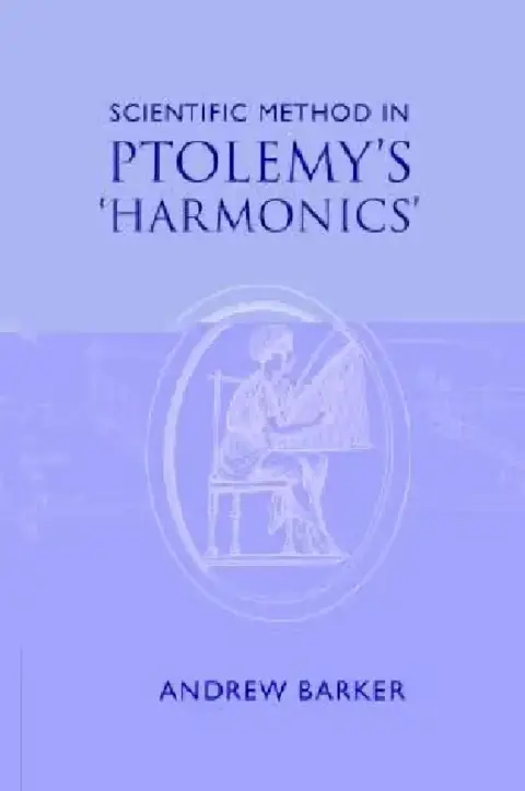 Cover of Scientific Method in Ptolemy's Harmonics