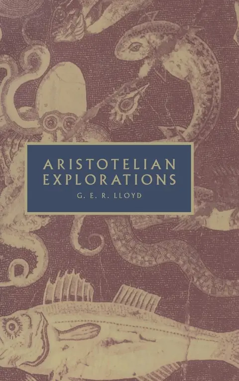 Cover of Aristotelian Explorations
