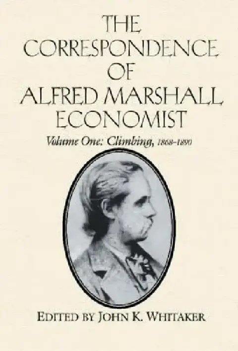 Cover of The Correspondence of Alfred Marshall, Economist