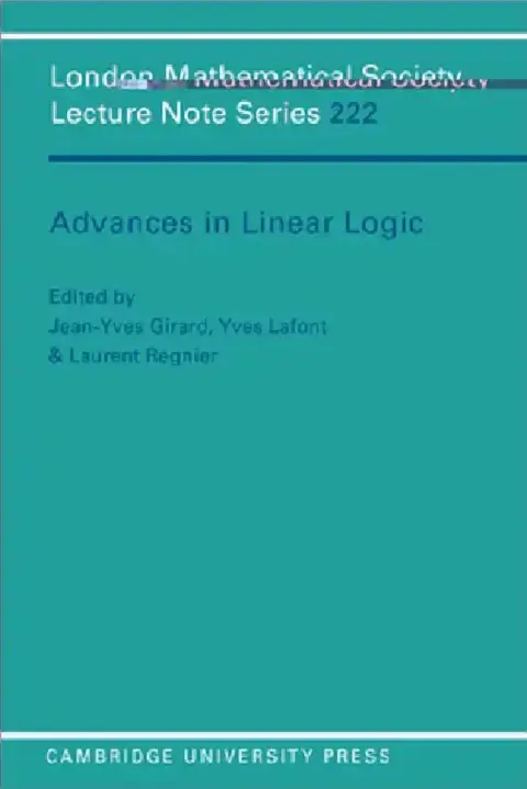 Cover of Advances in Linear Logic