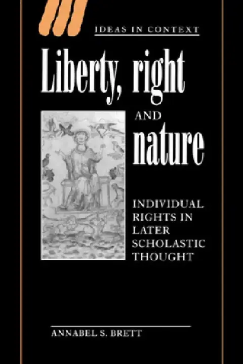 Cover of Liberty, Right and Nature