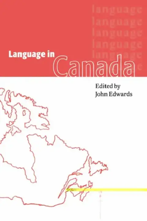 Cover of Language in Canada