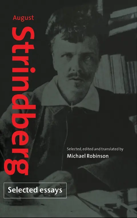 Cover of August Strindberg