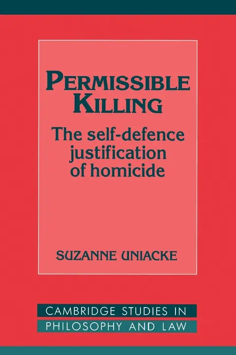 Cover of Permissible Killing