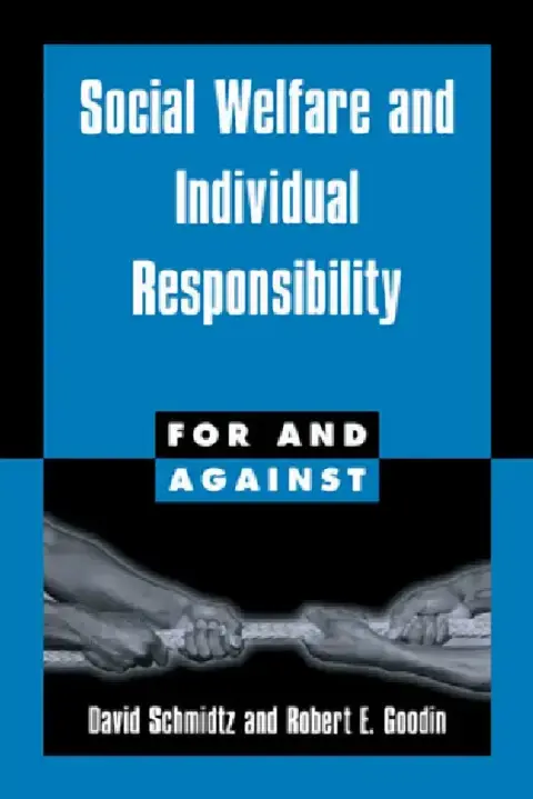 Cover of Social Welfare and Individual Responsibility