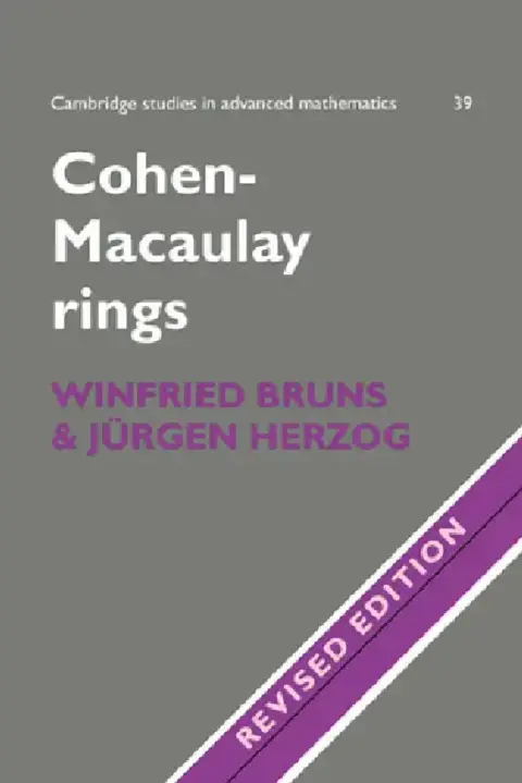 Cover of Cohen-Macaulay Rings