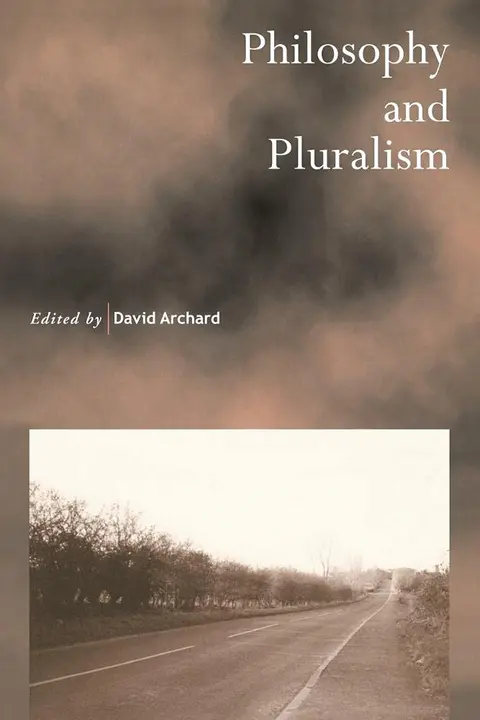 Cover of Philosophy and Pluralism