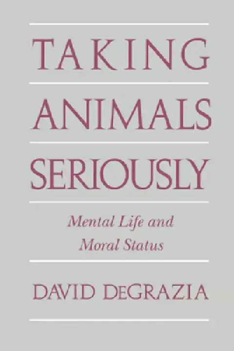 Cover of Taking Animals Seriously
