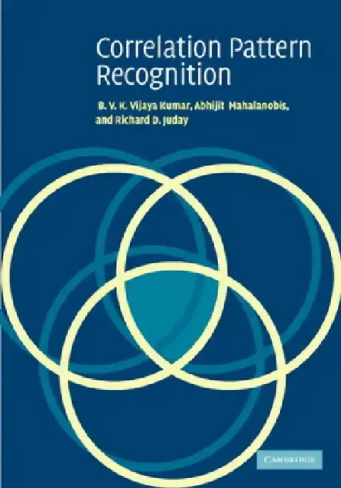 Cover of Correlation Pattern Recognition