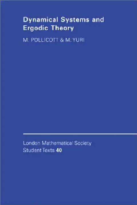 Cover of Dynamical Systems and Ergodic Theory