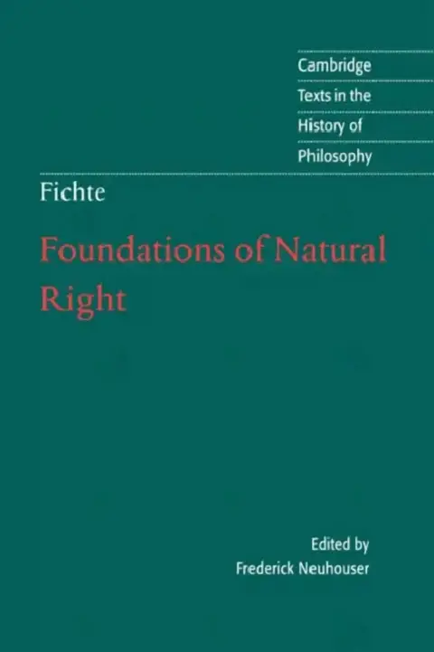 Cover of Foundations of Natural Right