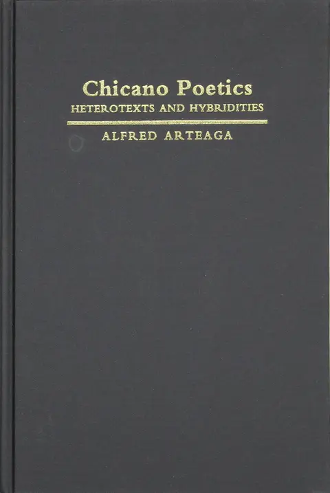 Cover of Chicano Poetics