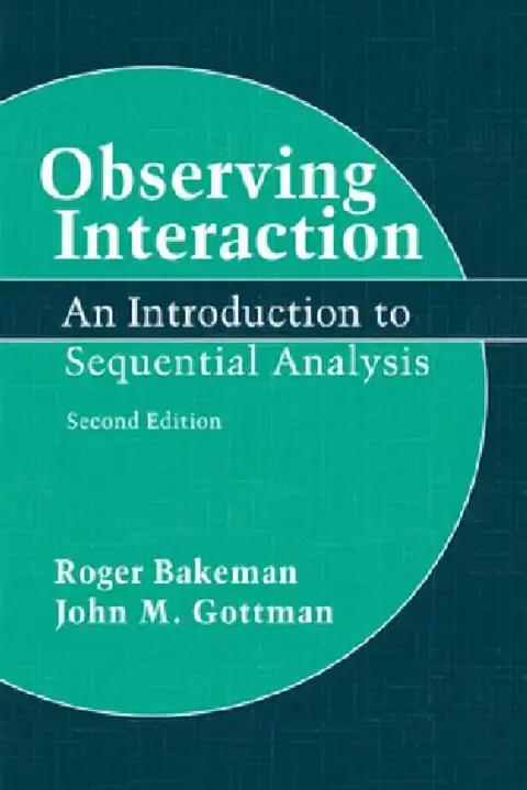 Cover of Observing Interaction