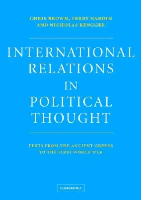 Cover of International Relations in Political Thought
