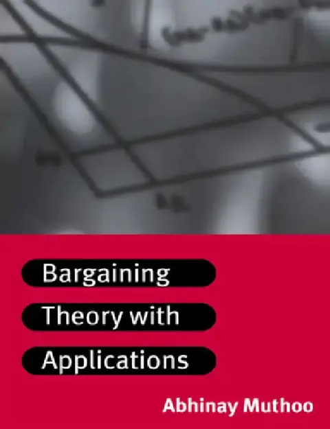 Cover of Bargaining Theory with Applications