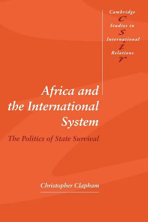 Cover of Africa and the International System