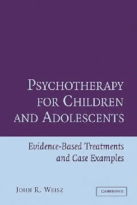 Cover of Psychotherapy for Children and Adolescents