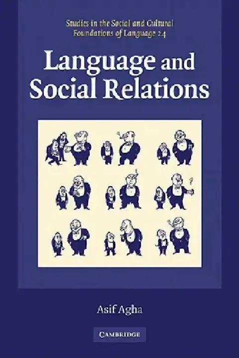Cover of Language and Social Relations
