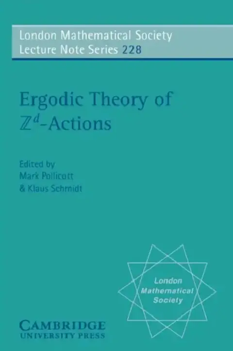 Cover of Ergodic Theory of ZD Actions