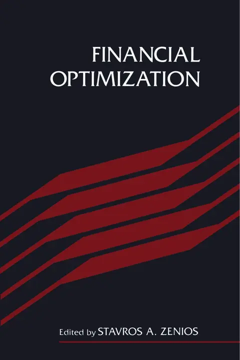 Cover of Financial Optimization
