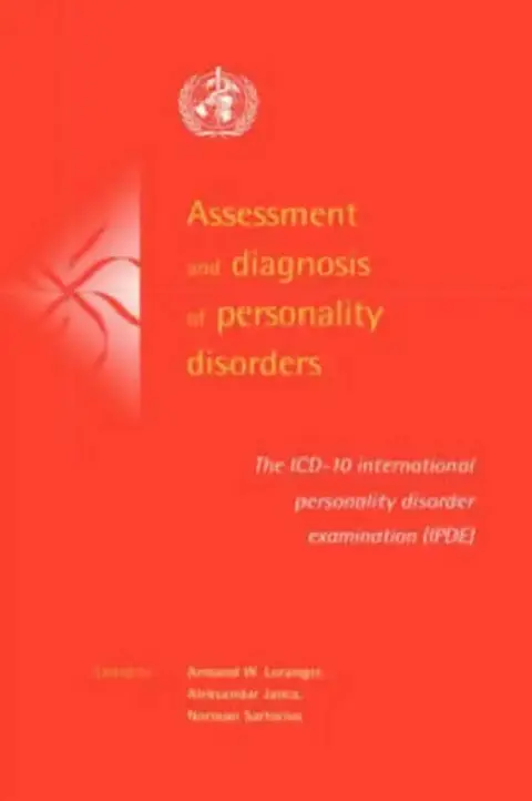 Cover of Assessment and Diagnosis of Personality Disorders