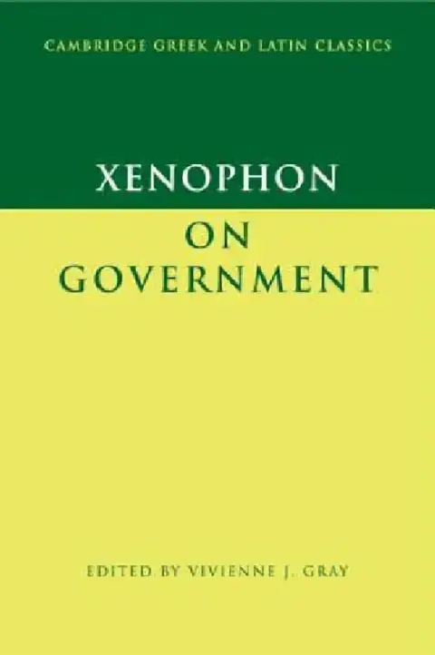 Cover of Xenophon on Government
