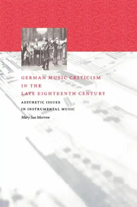 Cover of German Music Criticism in the Late Eighteenth Century