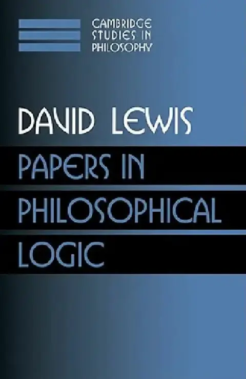 Cover of Papers in Philosophical Logic