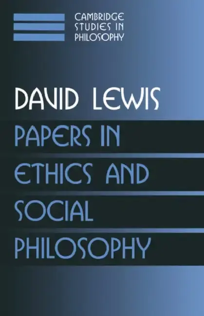 Cover of Papers in Ethics and Social Philosophy